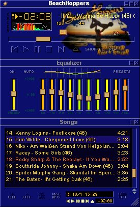 BeachHoppes Winamp Skin